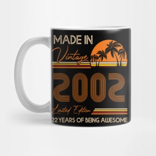 D4642002 Made In Vintage 2002 Limited Edition 22 Being Awesome Mug